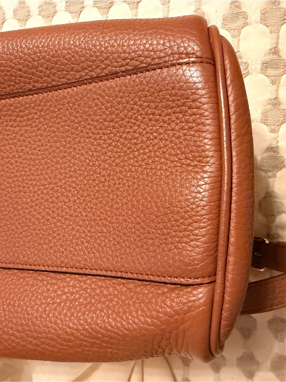 Mulberry Bright Oak Leather Braided Alexa- Handle Shoulder Bag - Picture 6 of 10